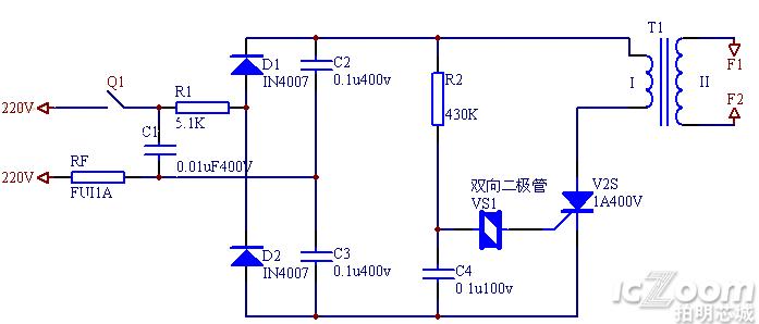 高压点火器电路图及工作原理与分类