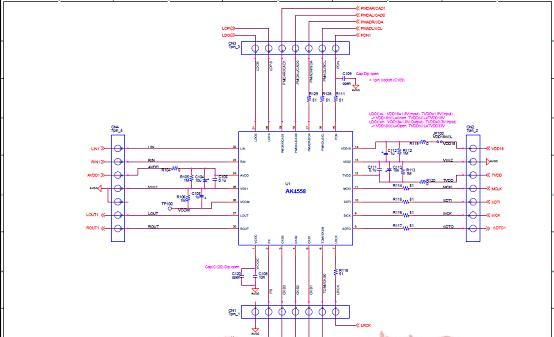 图6.评估板akd4558-a电路图(1)