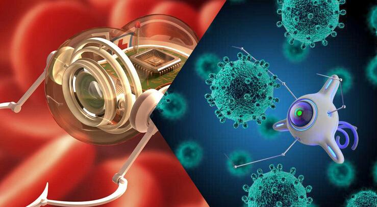 新型纳米机器人可进入活体癌细胞