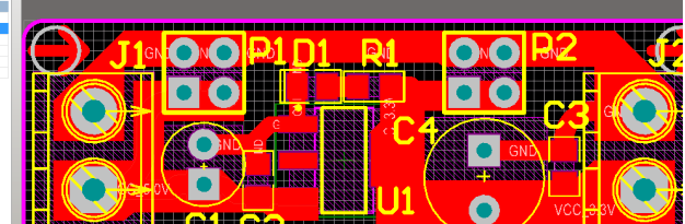 3v 电源模块(ad设计硬件原理图 pcb 3d封装库文件)