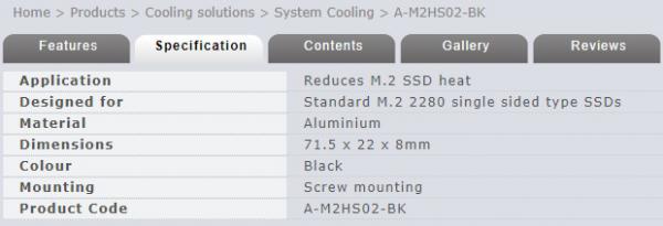 Akasa推出Geck Pro M.2 SSD散热片：改进鳍片设计 安装更加稳固