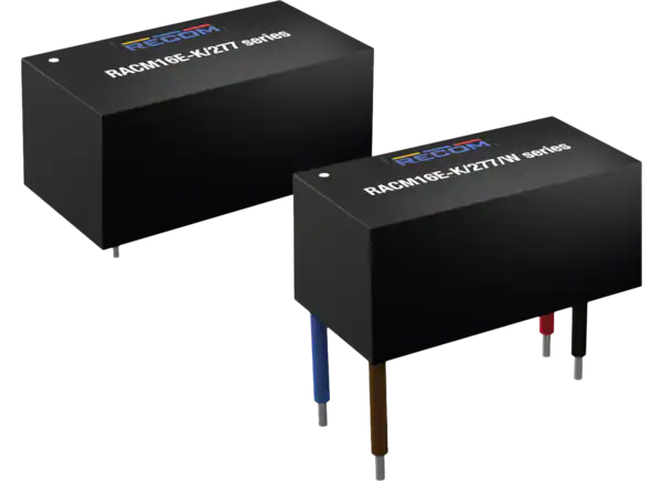 RECOM Power RACM16E-K/277交流/直流电源的介绍、特性、及应用