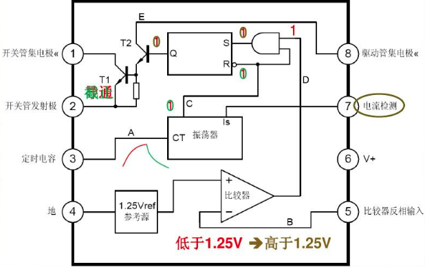 mc34063升压电路的工作原理