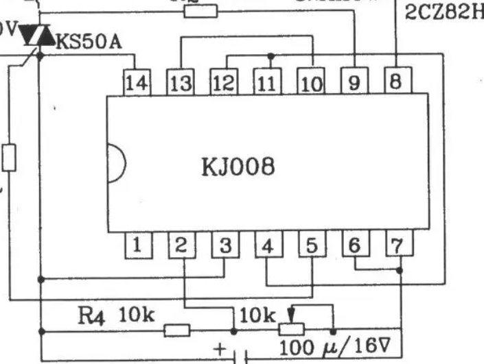 KJ008可控硅過零觸發(fā)器？