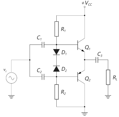 什么是甲乙類功率放大器,甲乙類功率放大器電源提供的功率? 