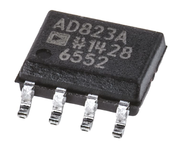 AD823A雙通道、17 MHz軌到軌FET輸入放大器