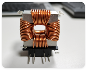 疊層電感內部結構示意圖怎么畫的?