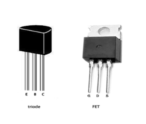 Performance comparison between field effect tube and triode?