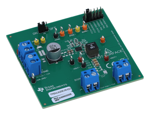  電源 POL12A16VEVQ8633A 基于EVQ8633A-LE-01A的一款16V/12A可調(diào)節(jié)電壓和頻率以及電流限制的同步降壓變換器