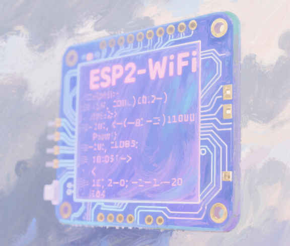 基于 ESP32 的矩阵 WiFi 留言板（原理图+代码）