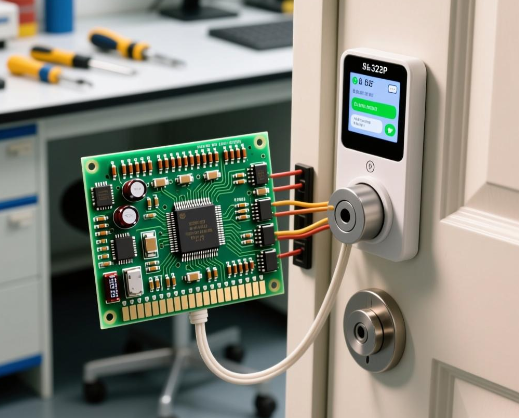 基于ATMega328P微控制器的短信自动家居门安全系统设计方案