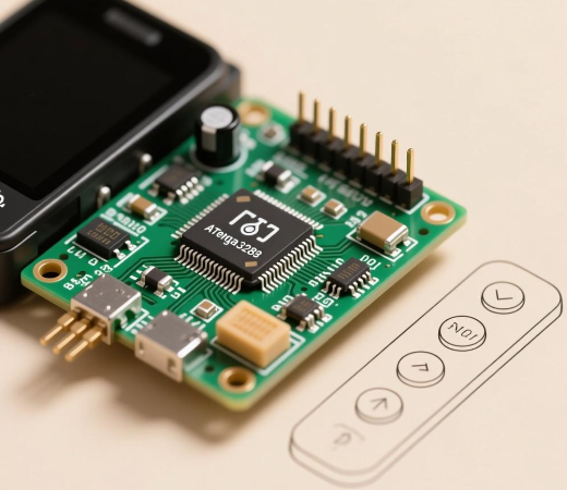 基于ATmega328p的音频最小系统播放器设计方案