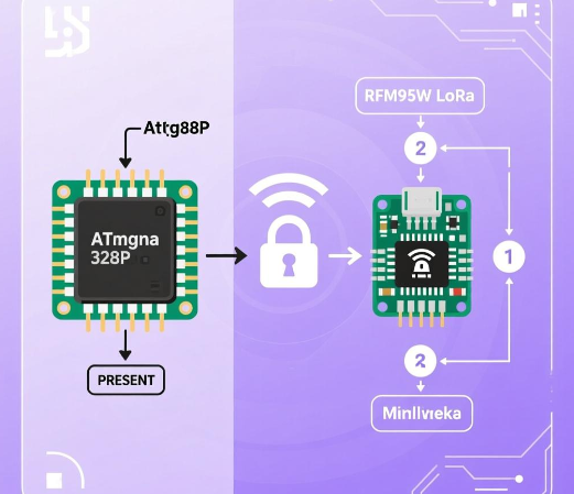 ATmega328P上 PRESENT 算法的实现分析，用于保护 RFM95W LoRa 通信设计方案