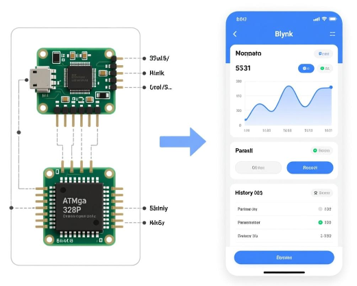 使用ATMega328P通过 Blynk 应用程序监控 LPG 系统设计方案