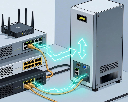 为什么网络设备需要UPS电源？