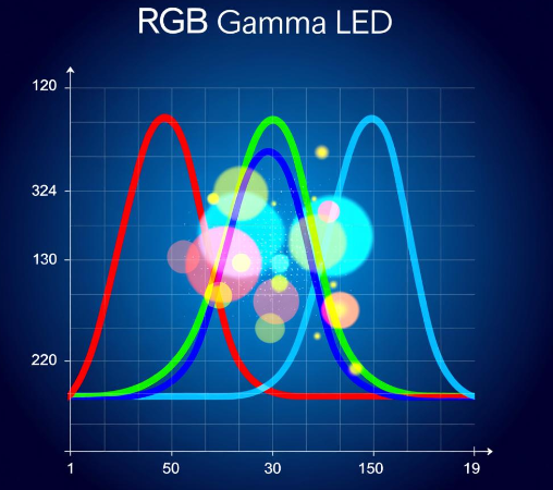 基于RGB Gamma曲线LED显示图像的色散校正技术