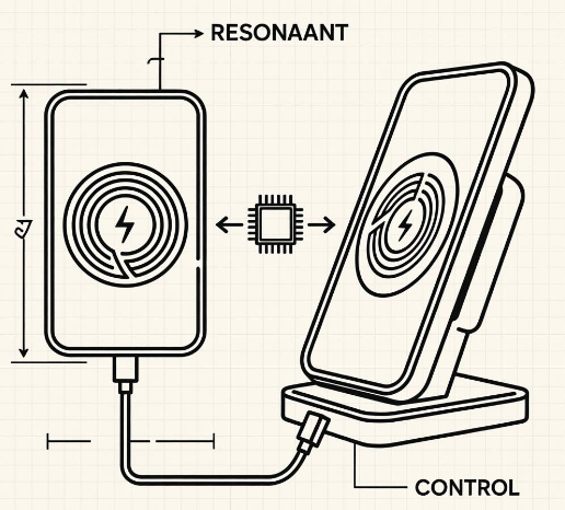 手机无线充电器原理图详解？