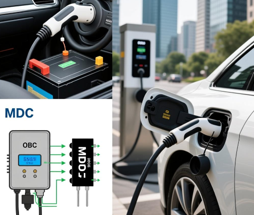MDD肖特基二极管在光伏与车载 OBC 的应用场景及案例