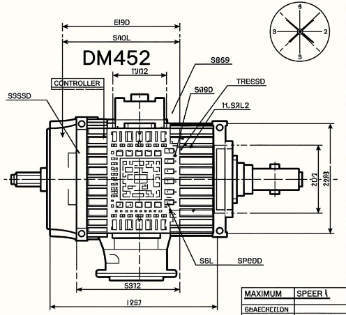 用DM452控制42步进电机转动，最大转速能达到多少？