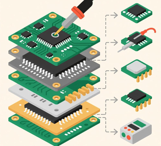 印刷电路板的结构和类型及组装工艺步骤