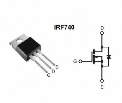 irf740n场效应管参数