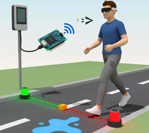 盲人电子行车辅助系统中使用 AVR ATmega8实现离散距离和水坑指示器设计方案