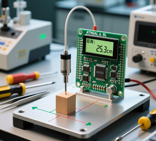 基于ATmega8L高精度超声波测距仪的设计方案