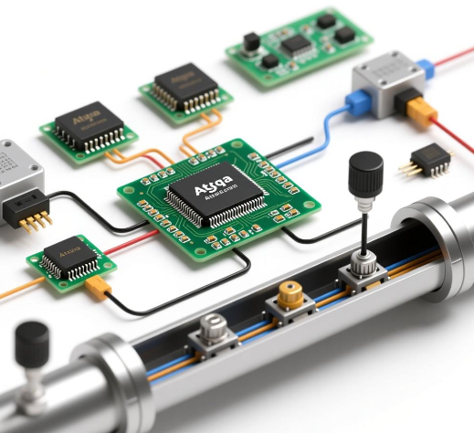 Atmega8单片机在管道微型机器控制系统中的应用方案