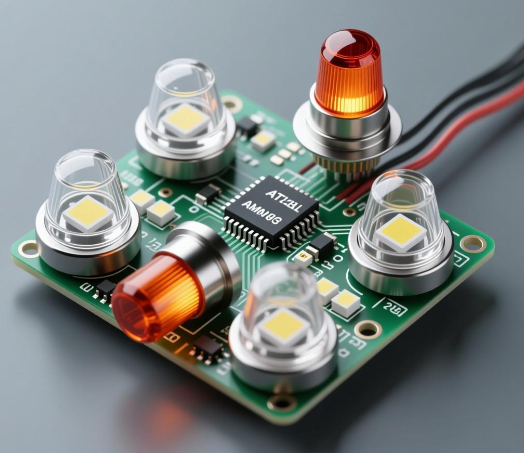 基于ATmega8L的智能LED紧急刹车灯的设计方案