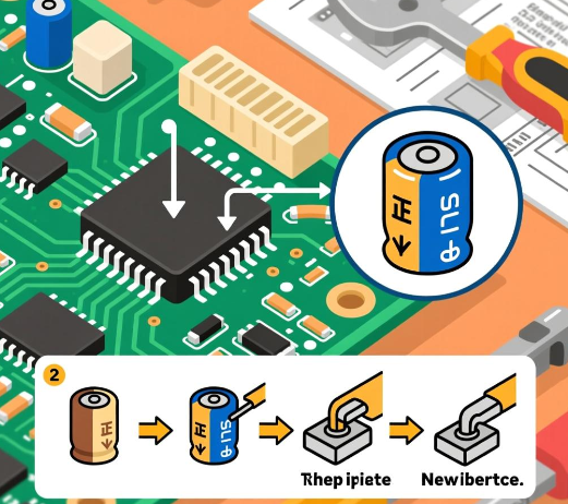 更换电容的正确方法