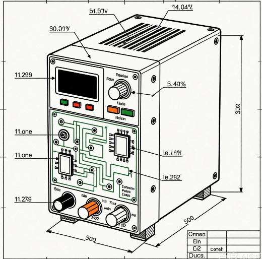220v交流稳压器原理图