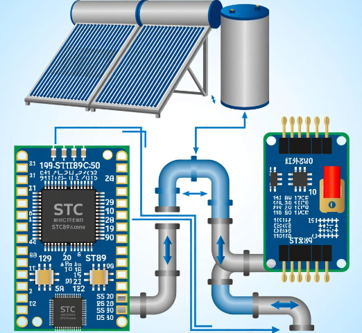 基于STC89C52的红外遥控智能太阳能热水器控制系统设计方案