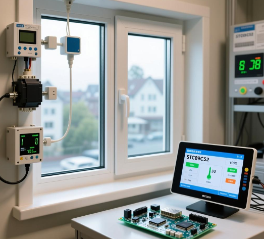 基于STC89C52单片机智能窗户控制系统的设计方案