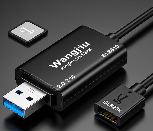 台湾旺玖BL8810完全替代GL823K|USB 2.0单LUN读卡器控制器