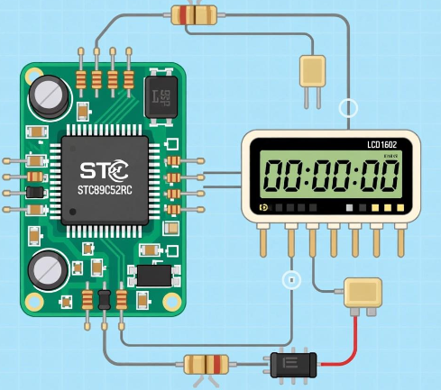 基于STC89C52RC单片机的计时系统的设计方案