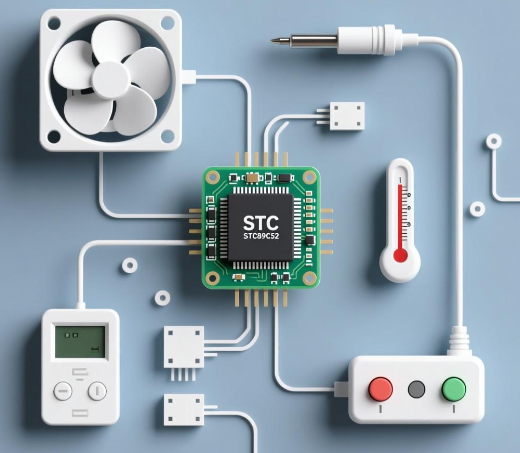 基于STC89C52单片机的智能电风扇控制系统设计方案