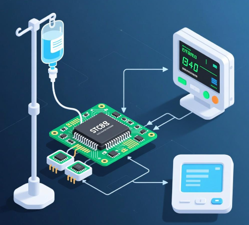 基于STC89C52单片机的静脉输液监控系统的设计方案