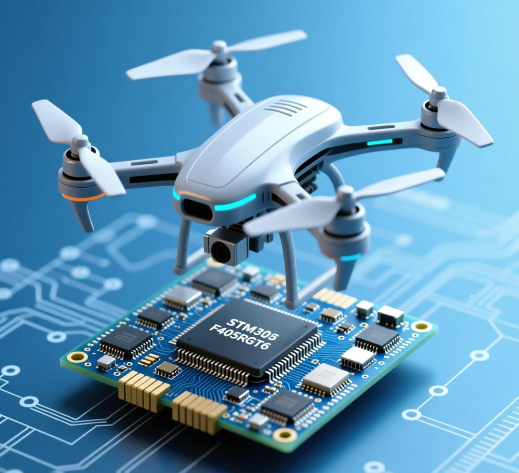 基于STM32F405RGT6单片机的四旋翼无人机设计方案