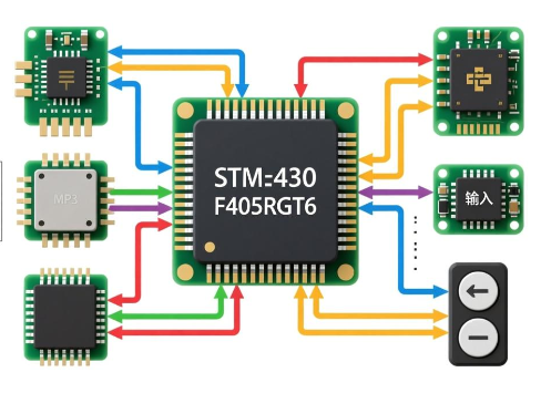 基于STM32F405RGT6单片机的多功能MP3设计方案