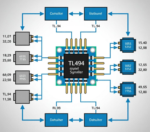 基于脉宽控制器TL494的升压开关电源设计方案