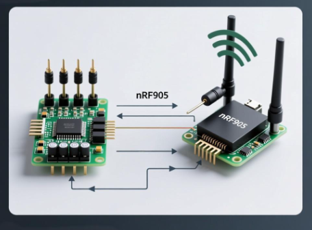 基于nRF905的温度数据采集及无线传输系统的设计方案
