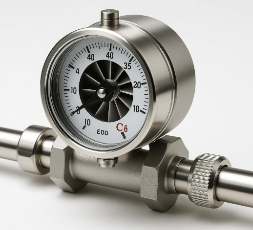 气体涡轮流量计的工作原理