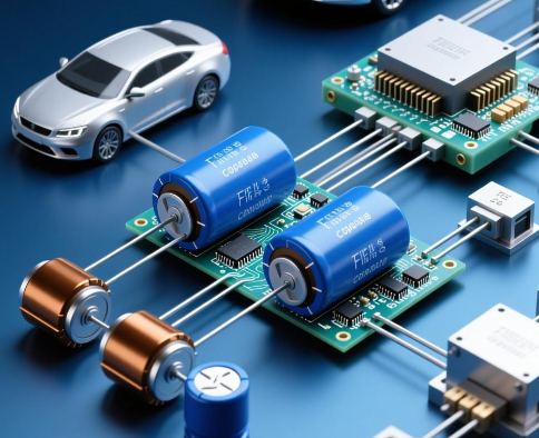 高端新能源汽车电控系统抢用车规薄膜电容的深度剖析