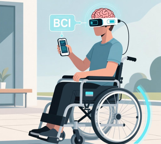 基于便携脑机接口的轮椅运动控制方法