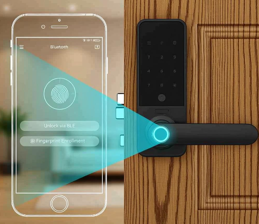 BLE蓝牙指纹智能门锁开发方案
