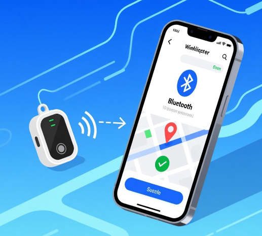 无线定位器追踪器跟手机怎么连接