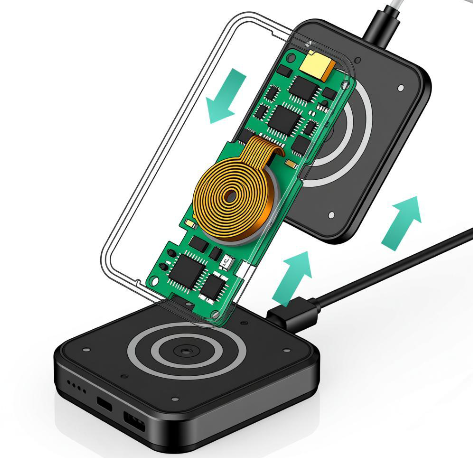 无线电池充电器使用感性耦合的解决方案