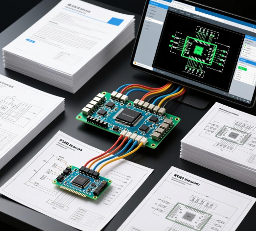 毕设-基于单片机的分布式温度检测系统（RS485总线分布式温度采集系统）全套资料+原理图+仿真设计）