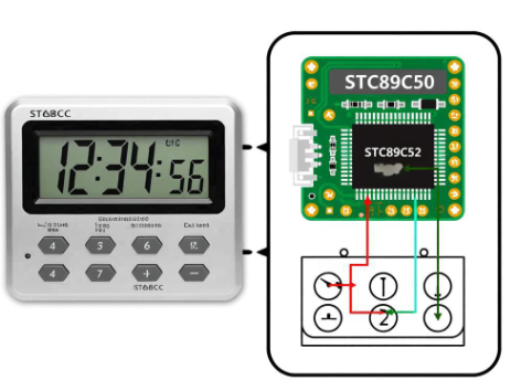 基于STC89C52的数字电子钟详细设计方案