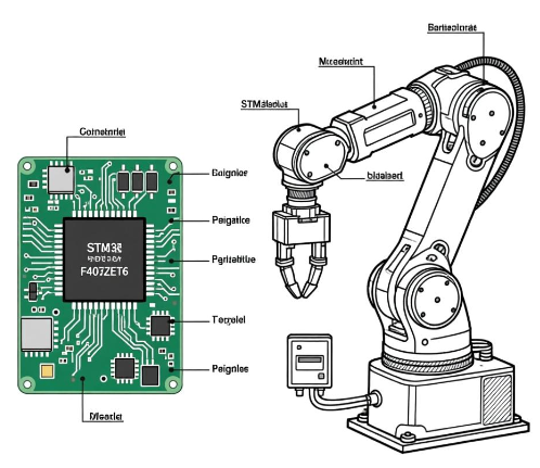 基于STM32F407ZET6的码垛机器人控制系统设计方案